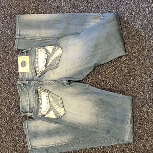 Pepe Jeans Studded Silver SZ 24